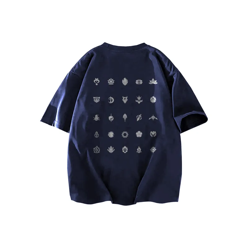 HONOR OF KINGS Short Sleeved T Shirts Hero Logo Unisex-26