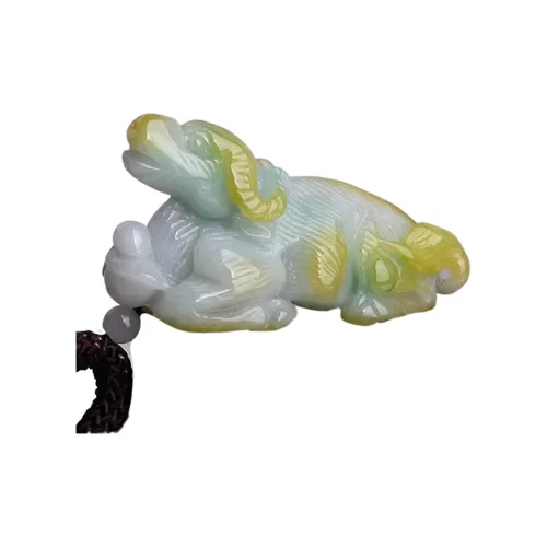 Fei Yan Glutinous Jade Handlebar Piece Unisex
