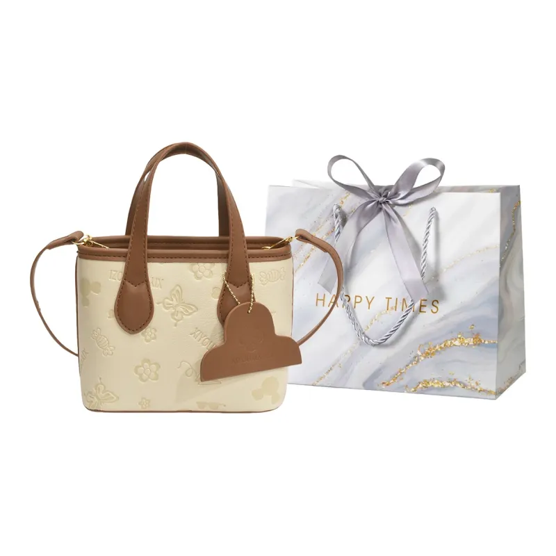 Miss Angel PU Handbag Women's Pink/White/Yellow-6