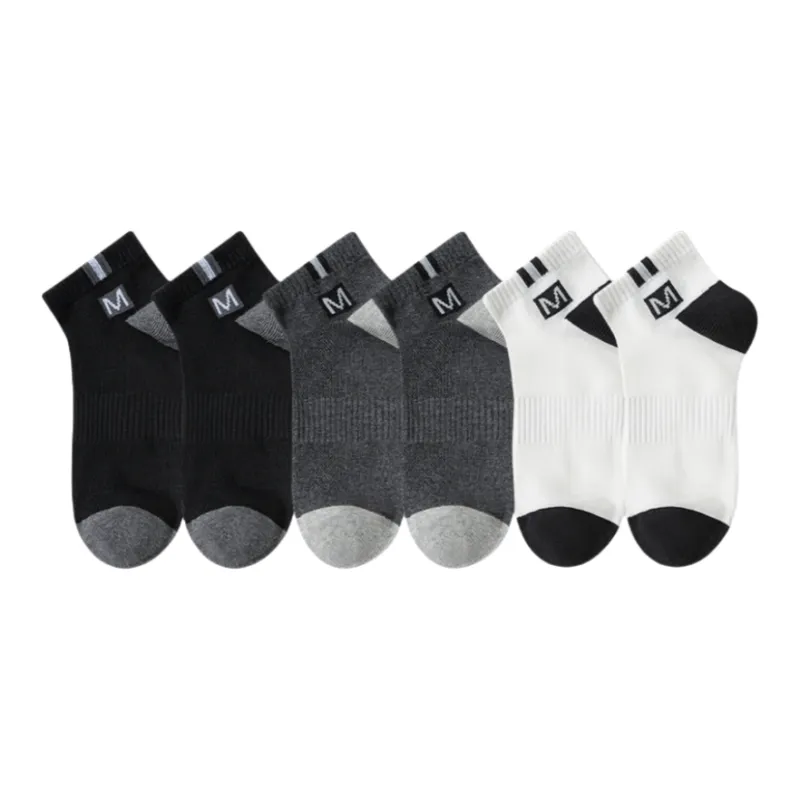 Lan Miao Ankle Socks Men's 6 Pack-2