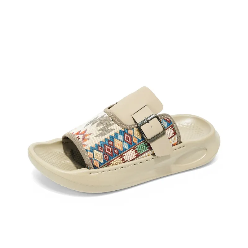JANE HARLOW Slip Resistant Abrasion Resistant Slide Slippers Men's-7
