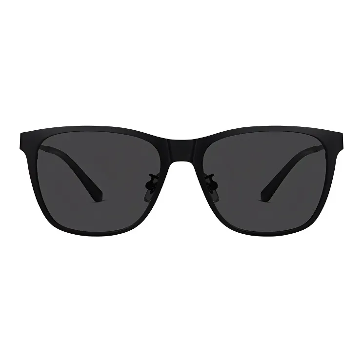 PSACSS Stainless Steel Square Sunglasses Unisex-1