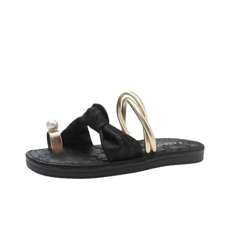 WUJI Slip Resistant Abrasion Resistant Slide Slippers Women's-5
