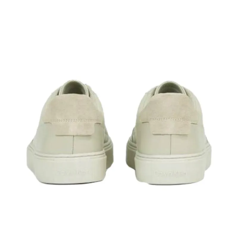 CALVIN KLEIN Low Top Skateboard Shoes Men's Gray-4