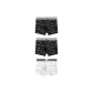 3-Pack (Black+Black+White)