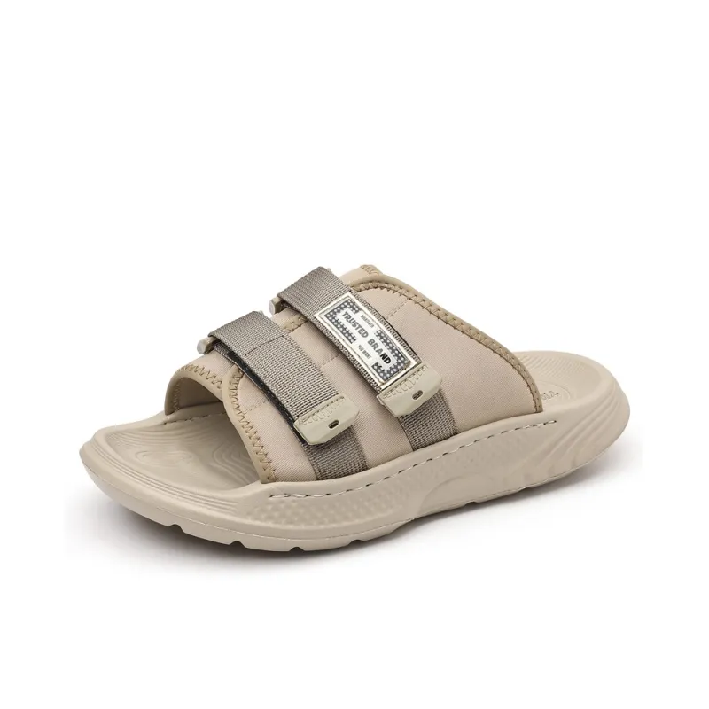 Eminu Rubber Sole Slide Slippers Men's-5