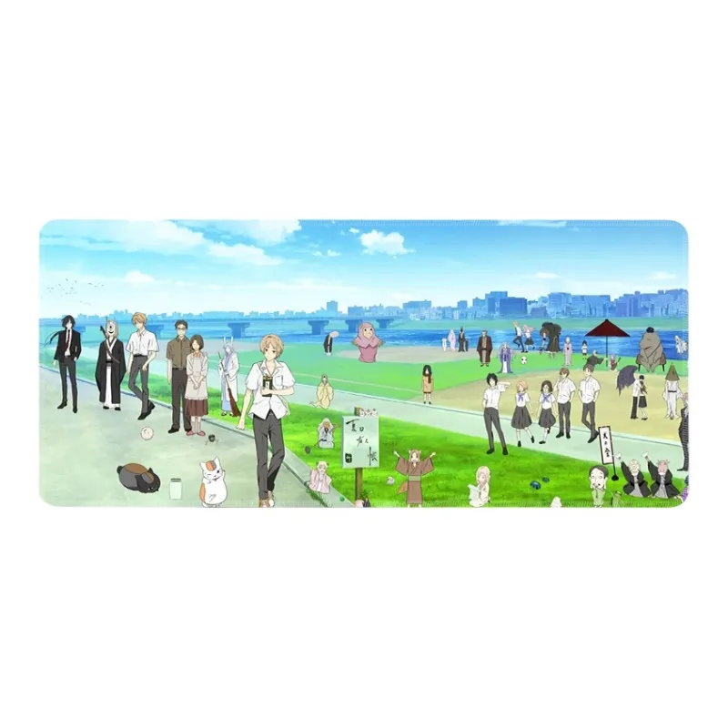 DANYIN Extra Large 'Tenshi No Yōkai' Table Mats For E Sports Gaming Computer Keyboard Men's Anime Home Use Mouse Pads-15