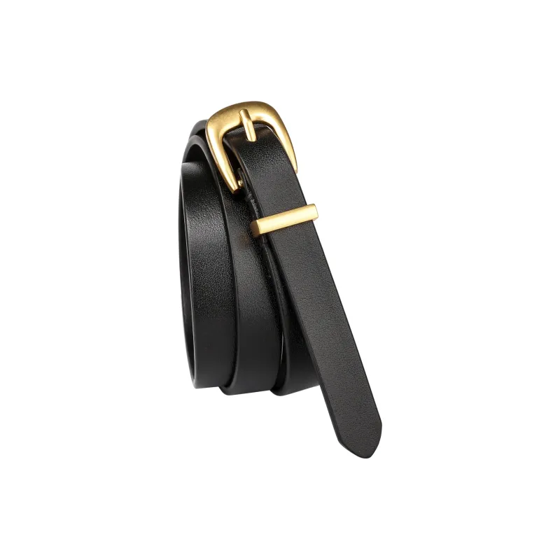 CATELLES Top Grain Cow Leather Belts Women's 1.5cm-3