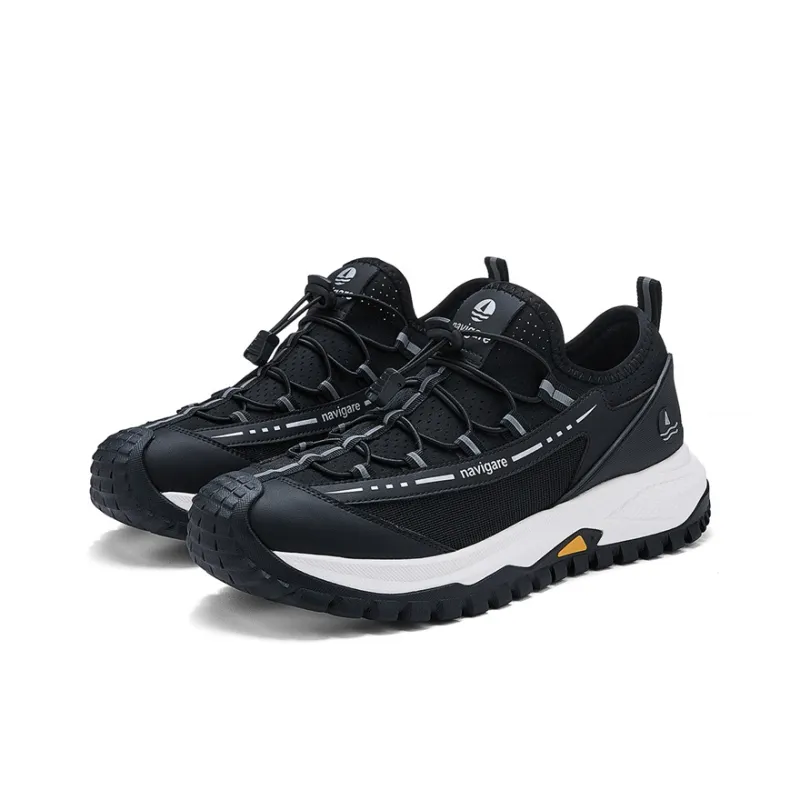 NAVIGARE Low Top Casual Shoes Men's Black-4