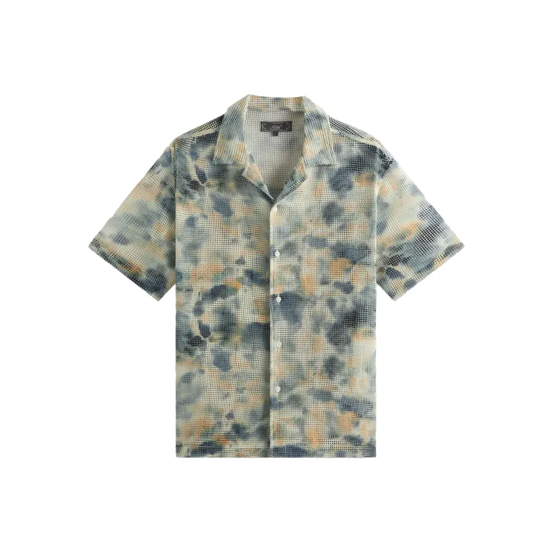 KITH Cotton Mesh Thompson Camp Collar Shirt-0