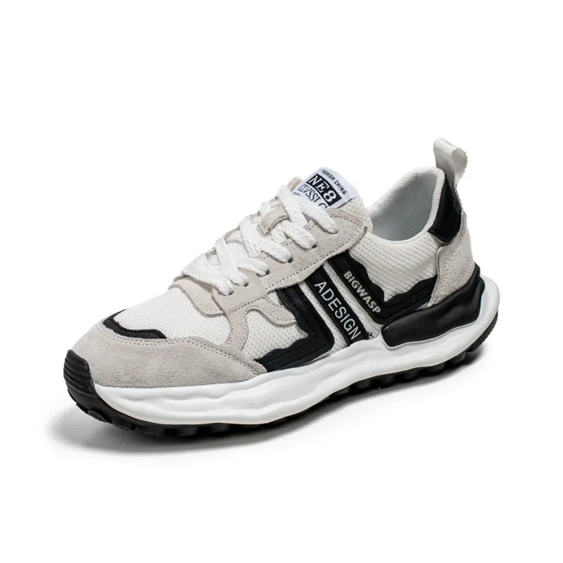 BIGWASP Anti Slip Wear Resistant Low Top Casual Shoes Men's-9