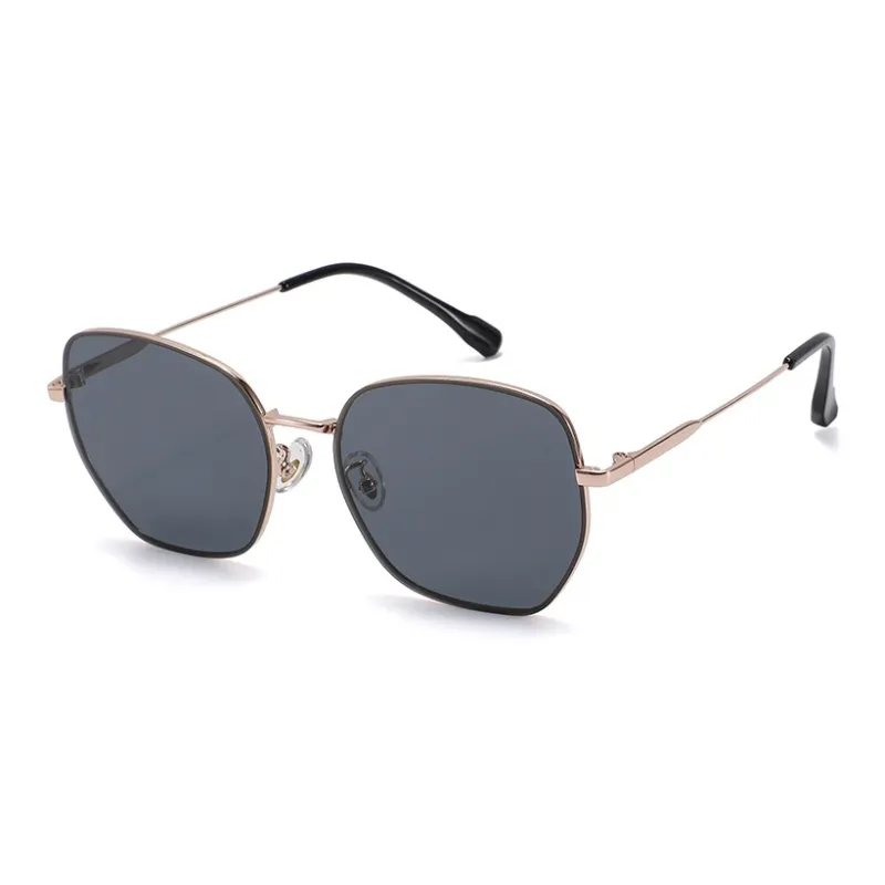 JEKA Metal Irregular Shape Sunglasses Unisex-0