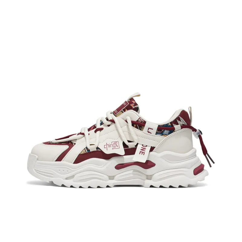 Colorful Creations Anti Slip Wear Resistant Low Top Chunky Sneakers Men's-5