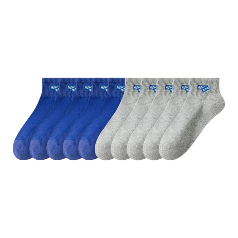 Lan Miao Mid Calf Socks Men's 10 Pack-5