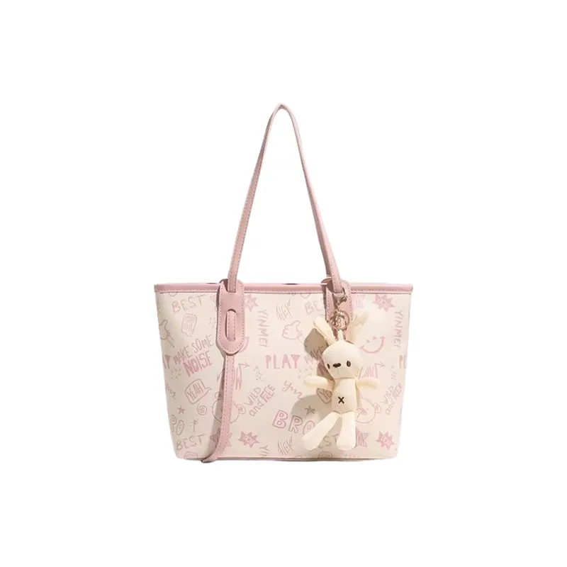 BEERUS PU Tote Bag, Shopping Bag, Shoulder Bag Unisex Multicolor-12