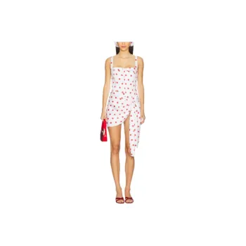 FOR LOVE & LEMONS Slip Dress Women's White