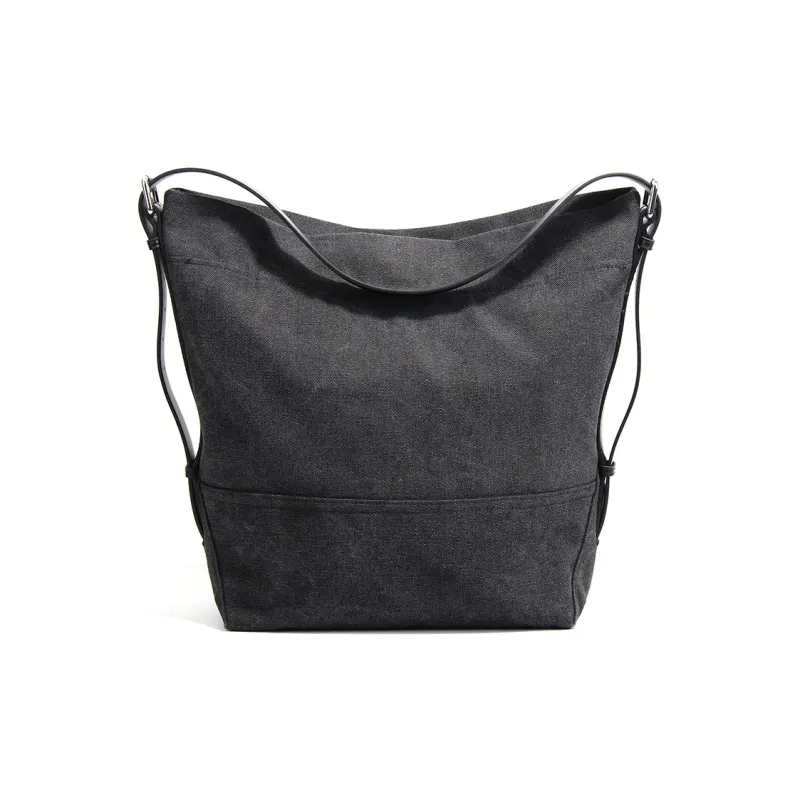 YOCAMU Canvas Shoulder Bag Regular Women's Multicolor-6