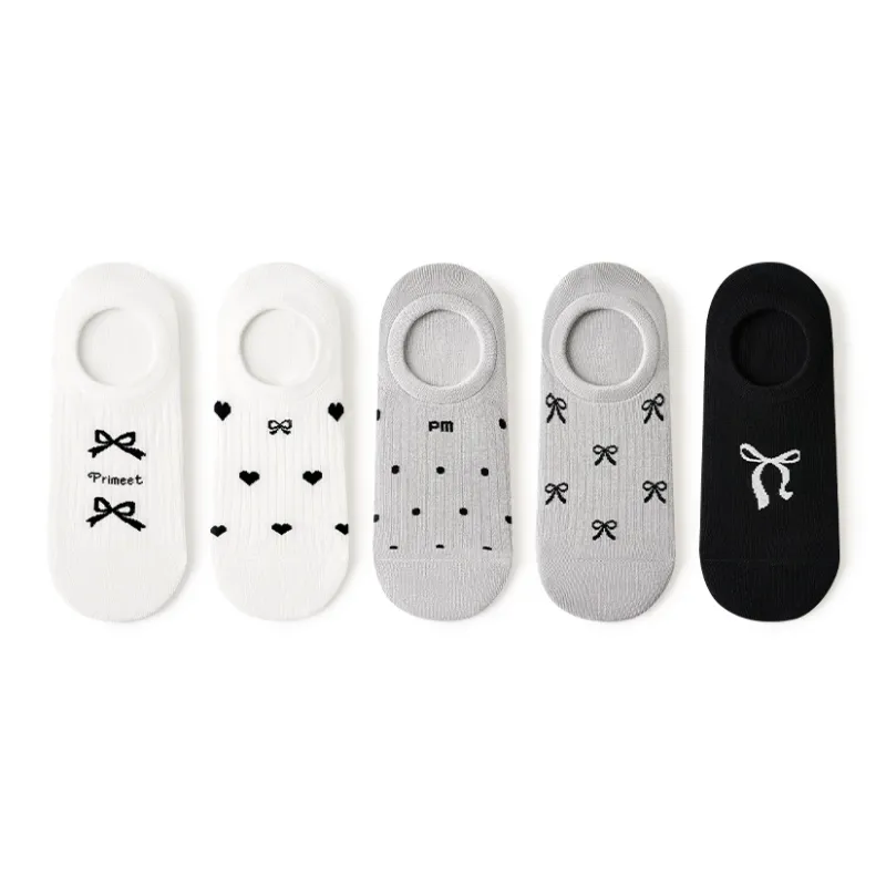 Primeet No Show Socks Women's 5 Pack-6