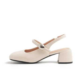 NUNZ Chunky Heel High Heels Women's