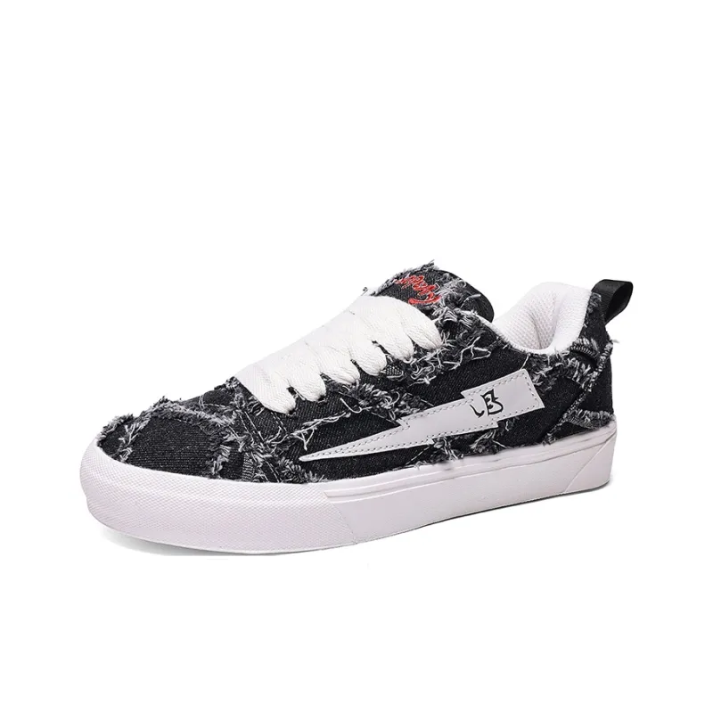 DUEPLAY Coverage, Impact Resistance, Abrasion Resistant, Balance Low Top Skateboard Shoes Unisex-6