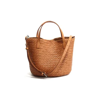 YOCAMU Cow Leather Handbag Women's Multicolor