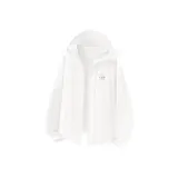 White (T Jacquard Letter Chest Logo)