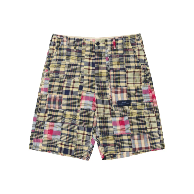 PALACE Engineered Garments Patch Work Madras Short-0