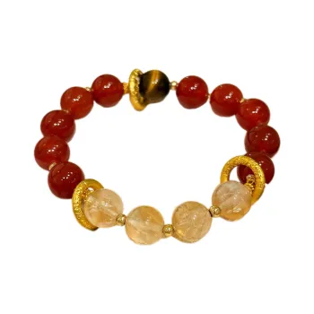 MEIJIHAO Agate Jade Bracelets Unisex