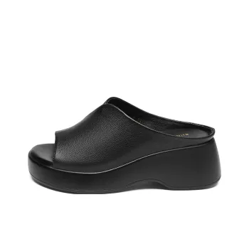ZHR PU Polyurethane Odor Resistant Slide Slippers Women's