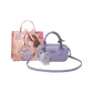 Purple Charm Shopping Bag