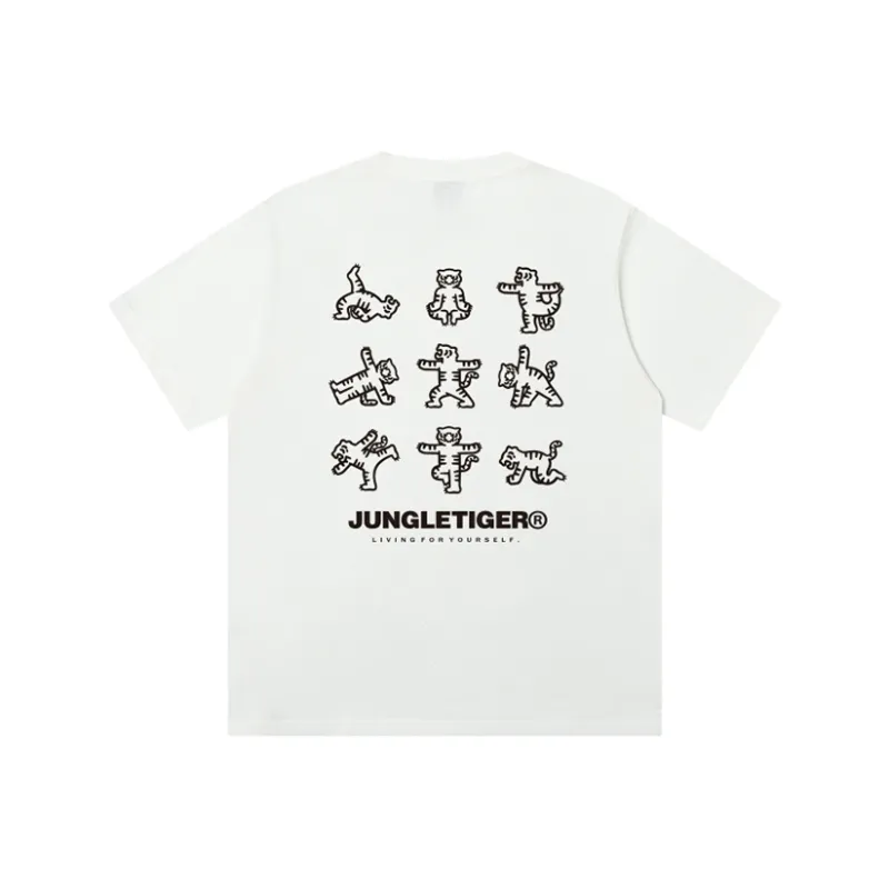 JUNGLE TIGER T Shirts Unisex-3