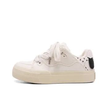 Kalinsd 1971 Low Top Skateboard Shoes Women's White