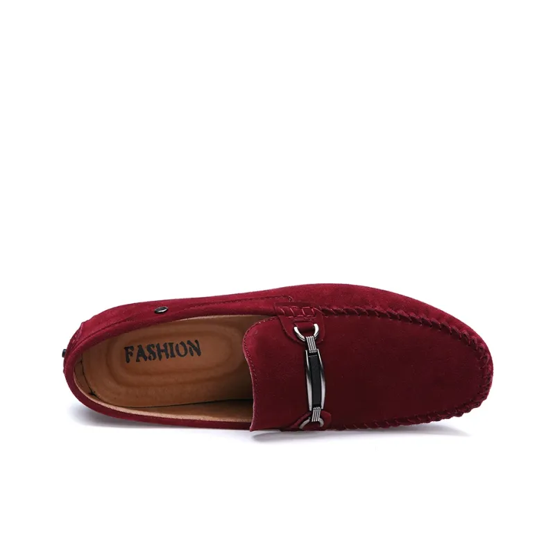 QIUTEXIONG Gommino Loafers Men's-19