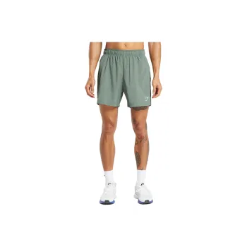 GYMSHARK Sports Shorts Men's Unit Green/Intensity Green