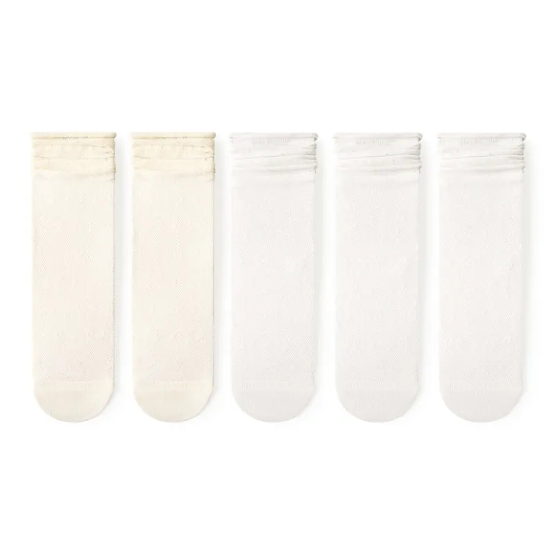 Primeet Mid Calf Socks Women's 5 Pack-5