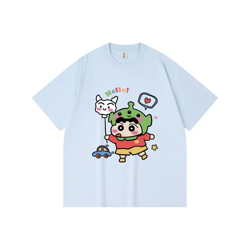Crayon Shinchan Short Sleeved T Shirts Unisex-14