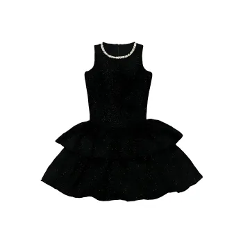 ETSE Sleeveless Dresses Women's Black