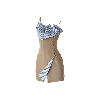 COVT Slip Dresses Women's Coffee