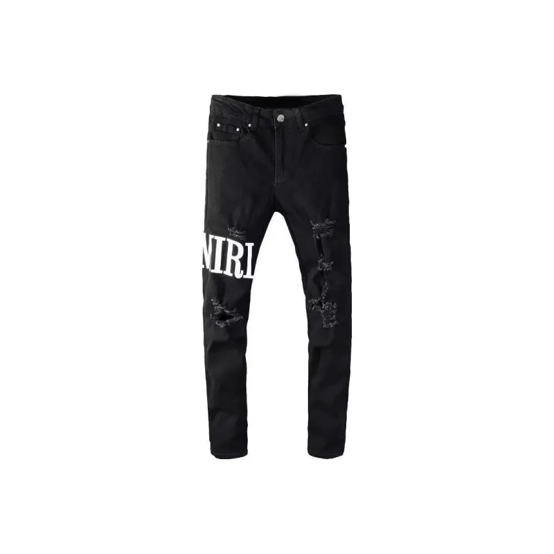 RASHOMONG Jeans Unisex Black-0