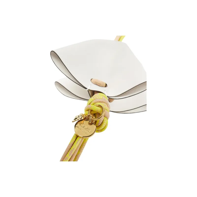 VERSACE Medusa Calfskin Bag Accessory Women's White-2