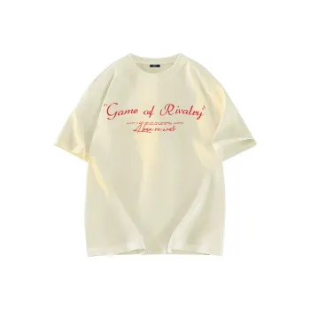 A02 T-Shirts Unisex Light Beige Apricot
