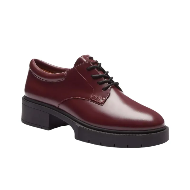 COACH Lyla Casual Single Shoes Women's Burgundy-2