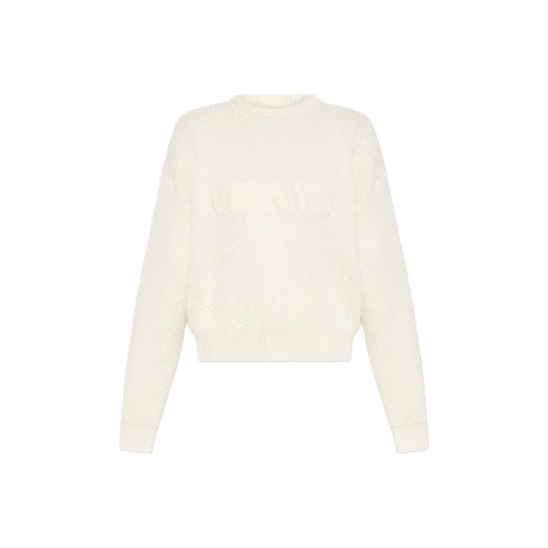 VERSACE Knitwear Women's Cream-0
