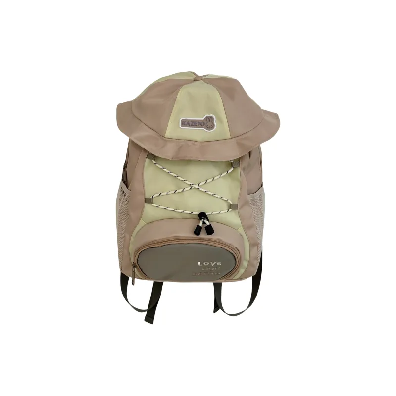 WXRX Nylon Backpack Regular Women's Multicolor-6