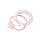 Dark Pink-Two-Piece Set Hair Tie