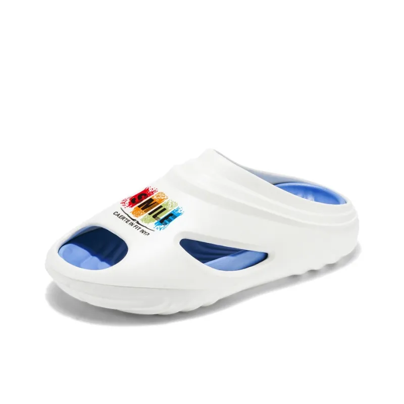 GERTOP EVA Quiet Slip Resistant Odor Resistant Abrasion Resistant Cushioning Slide Slippers Men's-1