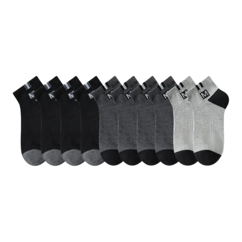 Lan Miao Mid Calf Socks Men's 10 Pack-1
