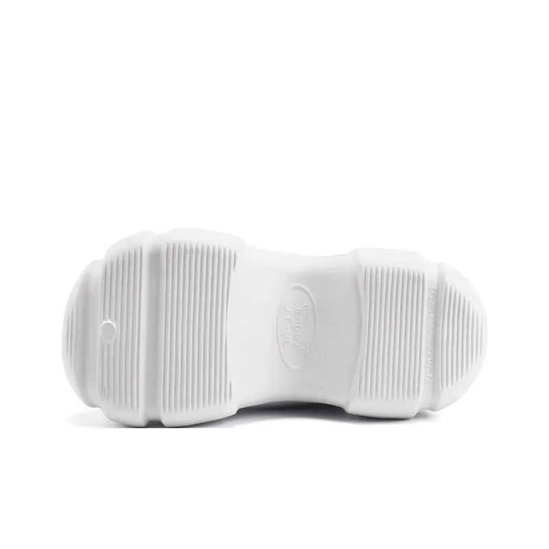 DHARRY Clogs Women's White Pink-4