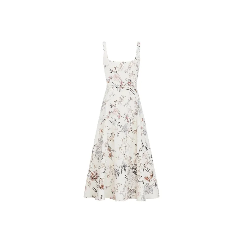 DIOR Slip Dresses Women's Beige-0