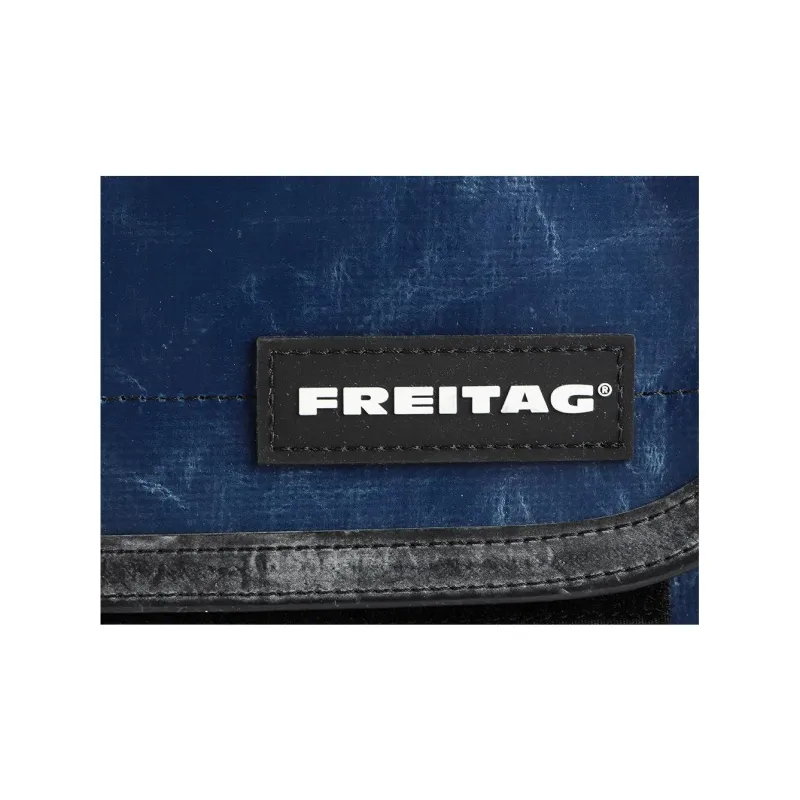 FREITAG Polyester Messenger Bag, Shoulder Bag, Crossbody Bag Unisex Blue-4